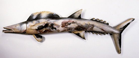 Bill Abright - Ceramic Fish-Wahoo