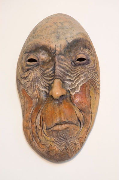 Bill Abright ceramic Mask- Knosey